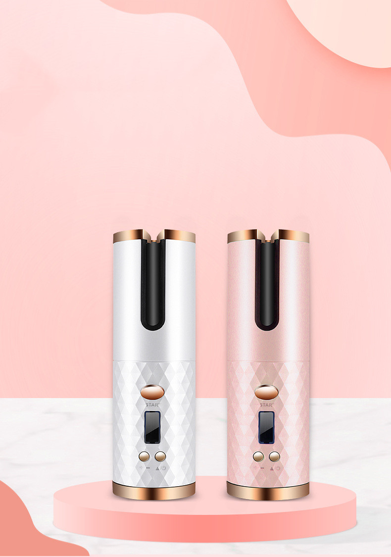 Rizador Automático LCD con Pantalla Digital