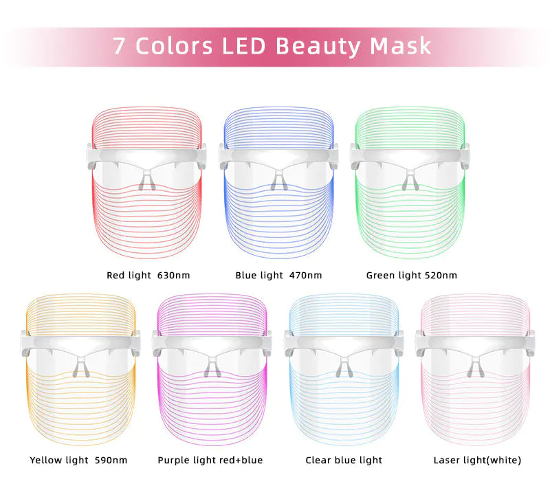 Mascarilla LED 7 colores — imagen 12