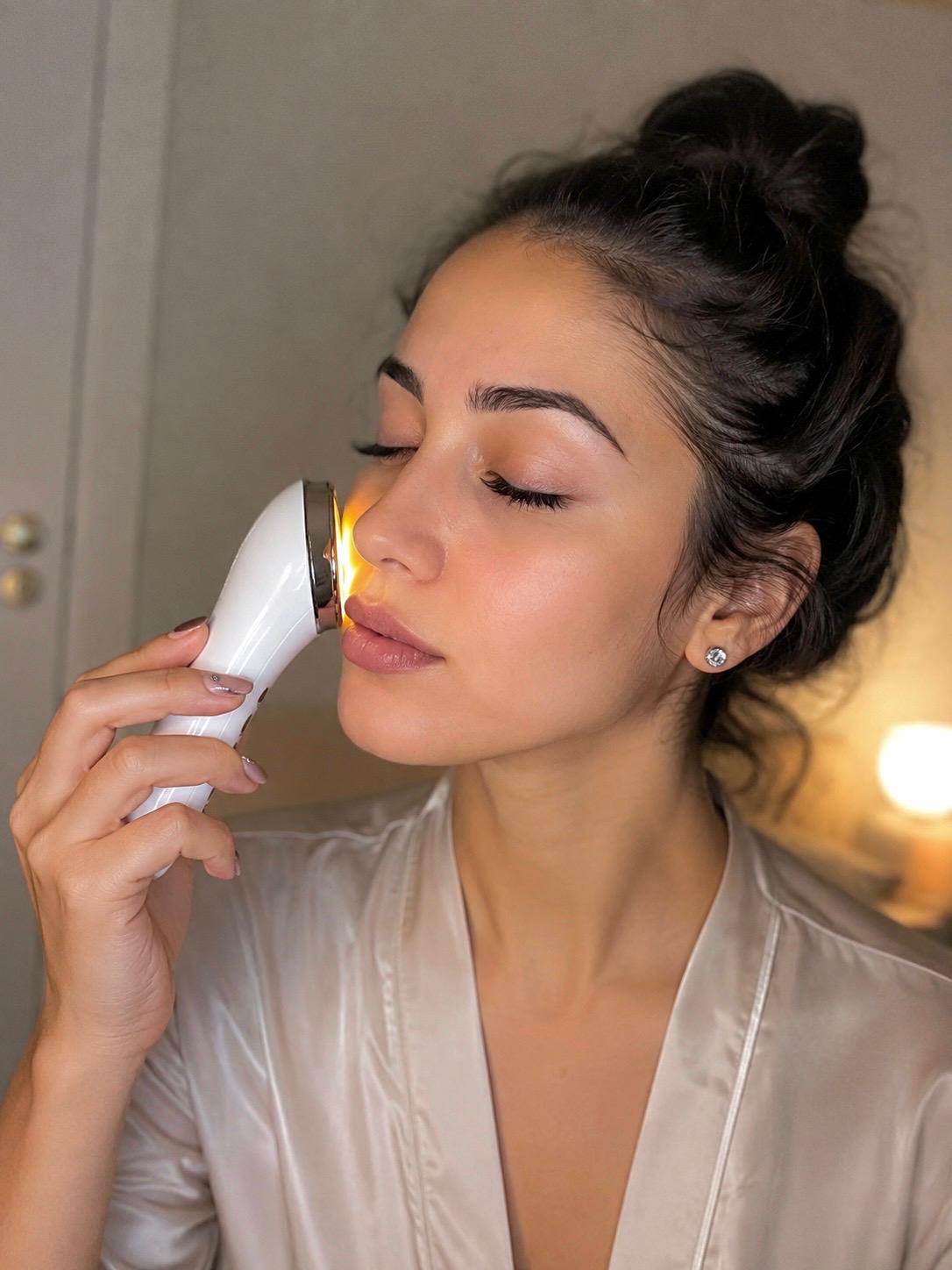 Dispositivo Facial RF con Luz LED