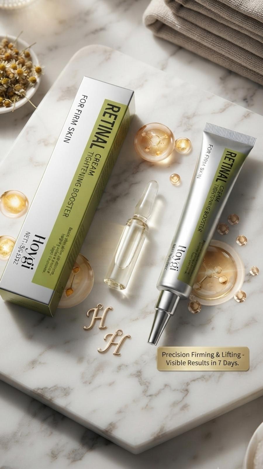Crema Reafirmante para Ojos con Retinol